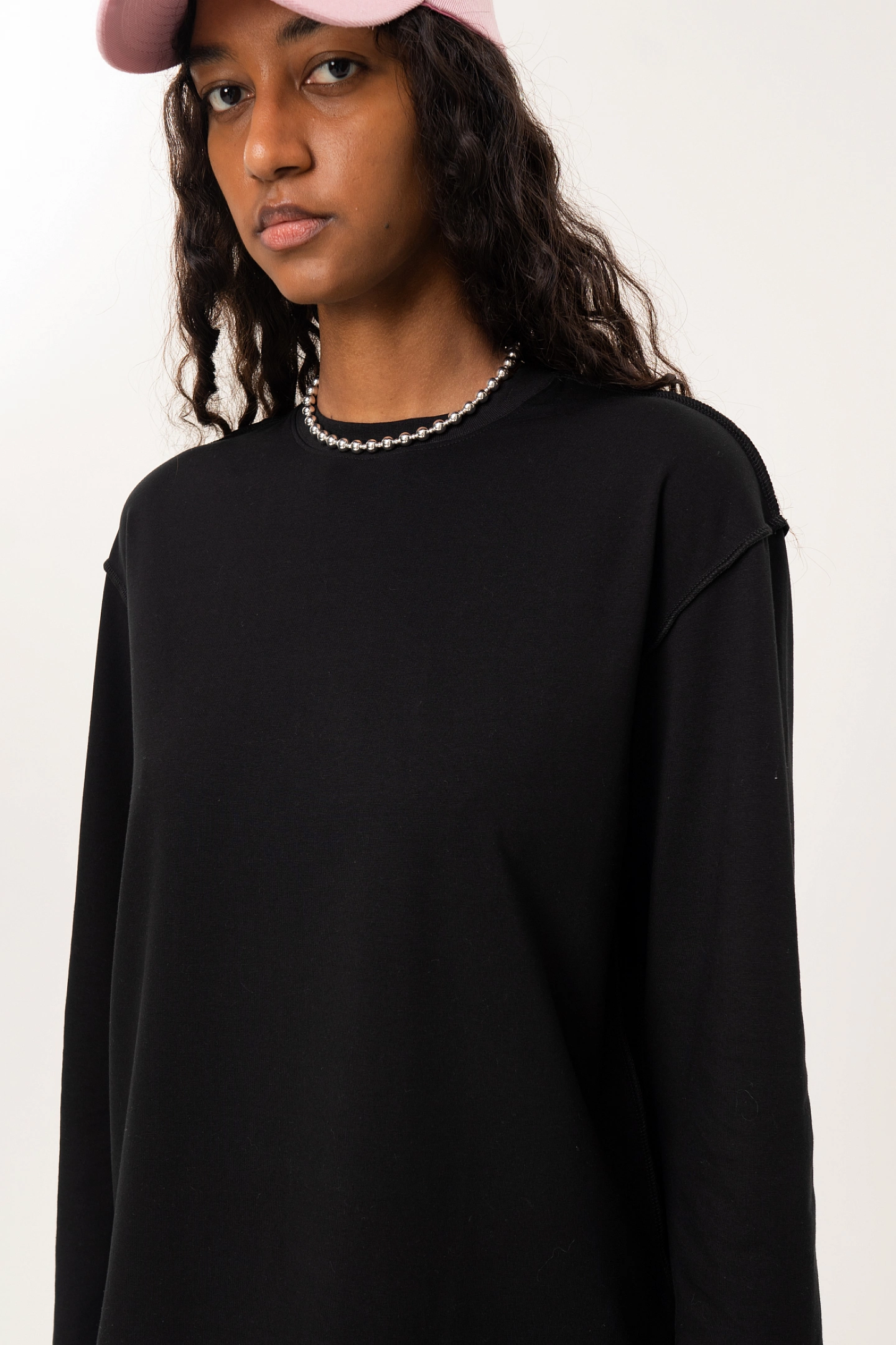 Лонгслив свободного кроя