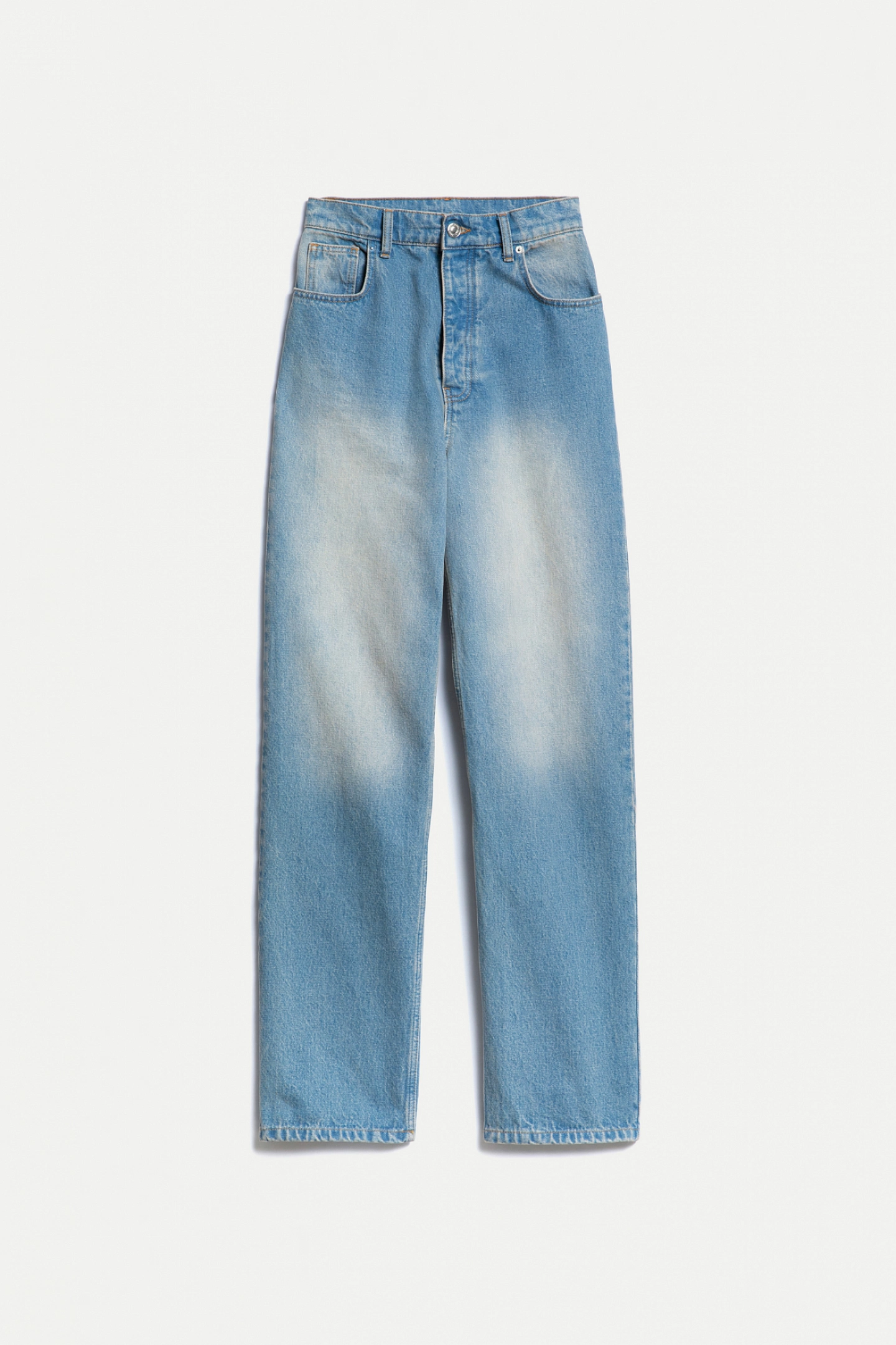 Джинсы с потёртостями