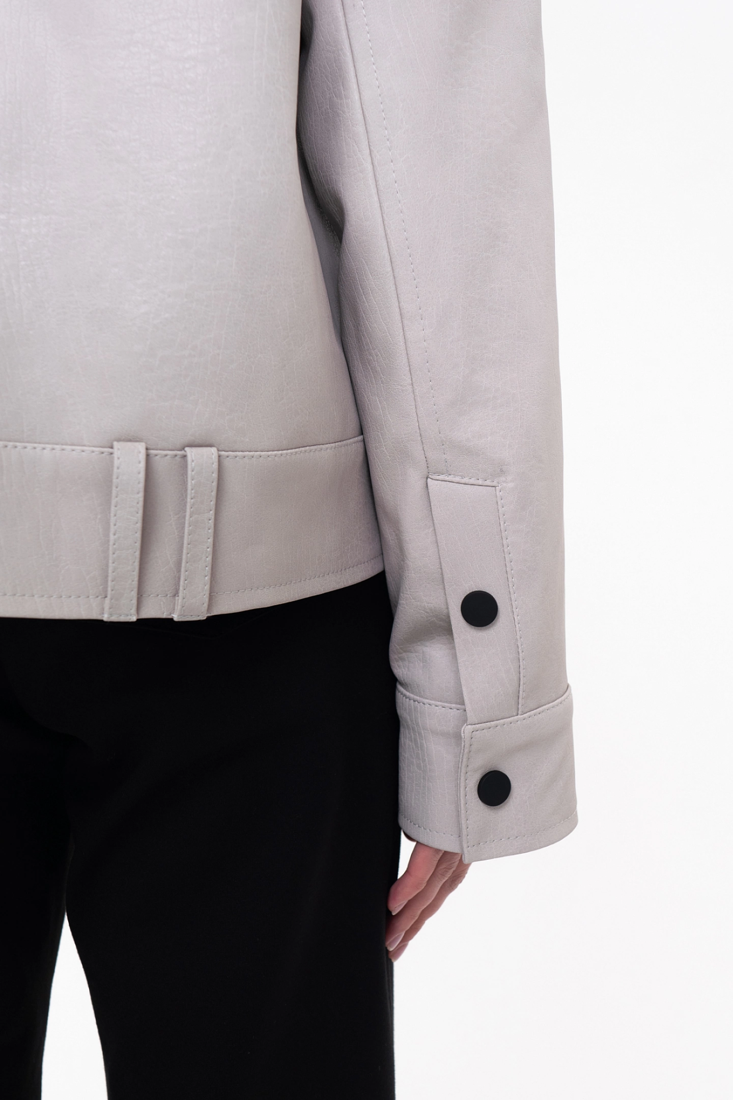 Куртка - авиатор со съёмным меховым воротником